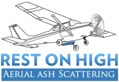 rest on high aerial burial logo image 2